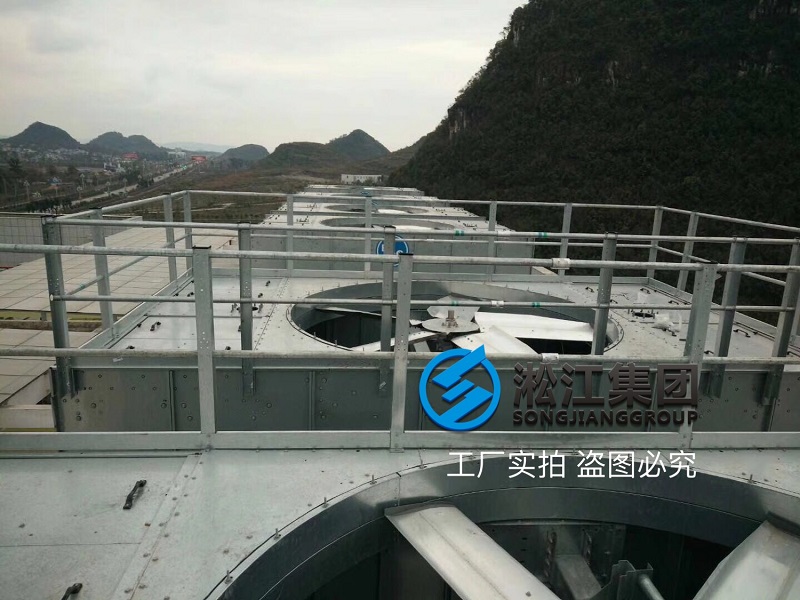 SHM型彈簧減震器美國(guó)BAC方形冷卻塔安裝現(xiàn)場(chǎng)